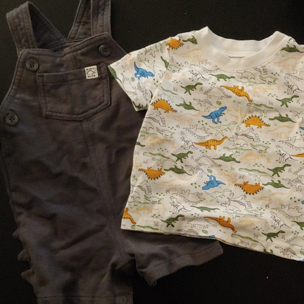 Overalls with shirt